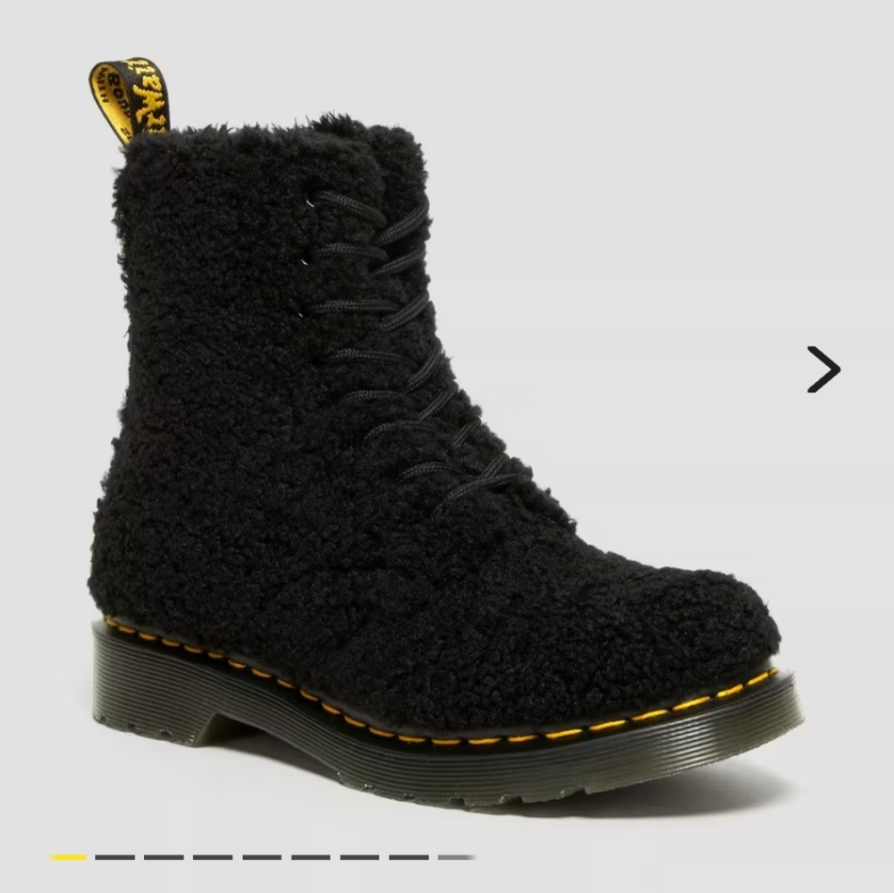 Dr martens 1460 pascal woman faux Shearling boots